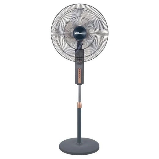 Conti Stand Fan 18 Inch 7 Blade 4 Speed Remote Control Black Conti Stand Fan 18 Inch 7 Blade 4 Speed Remote Control Black